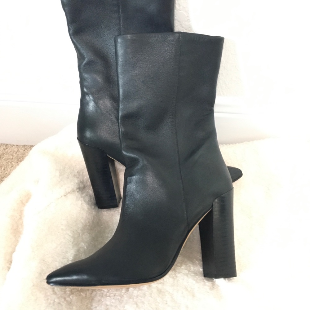 Dolce Vita black leather boots